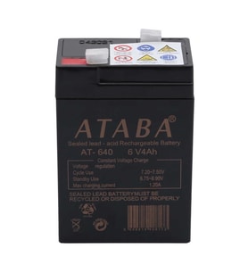 Ataba At-640 6v 4ah Işıldak Aküsü