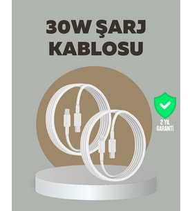 Northcity 30W Type-C to Lightning Kablo - iPhone iPad AirPods Uyumlu Hızlı Şarj ve Dayanıklı Çözüm