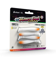 Ulti Baits Minnow Shad Silikon Balık 70MM 1,6gr 4 Adet, UB-C14, Orange Head, Turuncu Kafa