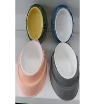 PETLOVEBUTİK LÜX PLASTİK TEKLİ KULAKLI MAMA KABI