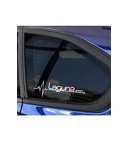 Laguna Yan Cam Sticker Oto Kapı 20 Cm X 7 Cm Hologram c78