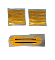 Jant sticker sarı ve ayna sticker sarı SET