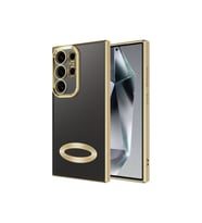 Samsung Galaxy S24 Ultra Uyumlu Kılıf Kamera Korumalı Logo Gösteren Zore Omega Kapak