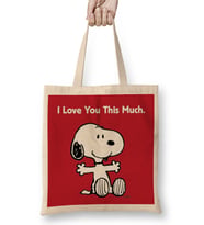 Snoopy And Friends Bez Çanta Uzun Saplı