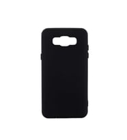 Samsung Galaxy J7 2016 Kılıf Biye Yumuşak Silikon Case (Siyah)
