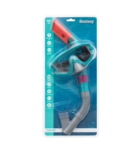 Bestway Spark Wave Maske Şnorkel Set Yeşil