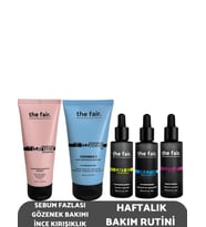 the fair. Sebum Fazlası Gözenek Bakımı İnce Kırışıklık Haftalık Bakım Rutini Set