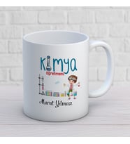 Kişiye Özel Meslek Kimya Öğretmeni Hediyelik Kupa Bardak