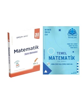 Çöz Kazan TYT Matematik ve Birey Gelişim Matematik A Soru Bankası 2 Kitap Set