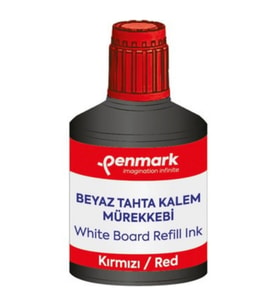 Beyaz Tahta Kalemi Mürekkebi 100 ml Kırmızı
