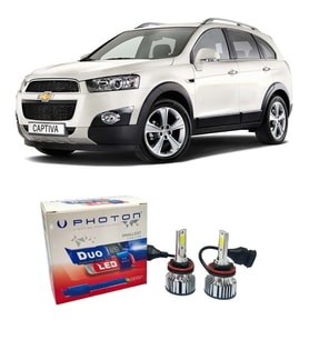 Chevrolet Captiva Led Xenon Kısa Far Ampulü H7 Duo Yeni Seri Beyaz 2006-2015