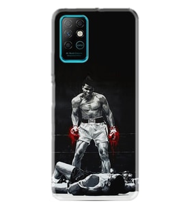 Infınıx Note 8 Kılıf Desenli Silikon Kılıf Moon Baloon 1369