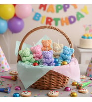 Güllü Ayıcık Mum - 15 Adet - Doğal Soya, Kokulu, El Yapımı - Özel Gün Hediyelik - Mumelia Candles