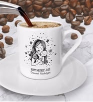 Happy Mother's Day Anneler Günü Tasarımlı Kahve Fincanı