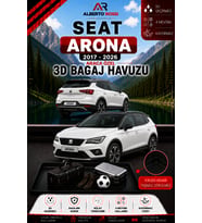 Seat Arona 2017 - 2026 Araca Özel 3D Bagaj Havuzu