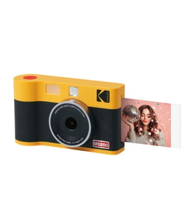 Kodak Mini Shot 2 ERA Filmli Fotoğraf Makinesi + 30'lu Baskı Seti + Fotoğraf Albümü ( Turuncu )