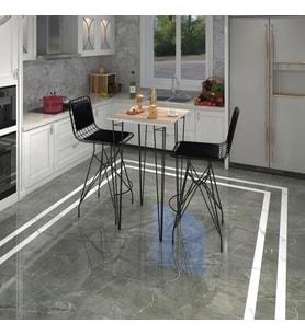 Knsz masa sandalye takımı hem105zengin crdsyh 070*070 2 sandalye syhsyh sırt minderli