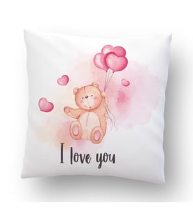 I love You Yastık