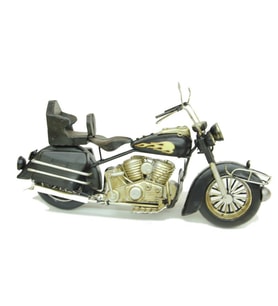 Dekoratif Metal Motosiklet Vintage Chopper Ev Ofis Hediyelik