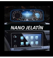 Volkswagen Golf 8 Uyumlu Navigasyon ve Cockpit İçin Uyumlu Nano Koruyucu  (Şeffaf)