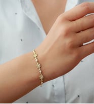 Saklı Takı 925 Ayar Gümüş Trend Bileklik
