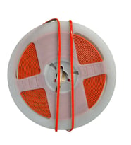12 Volt 3 mm 400 Ledli Esnek Cob Şerit Kırmızı İç Mekan 5 Metre