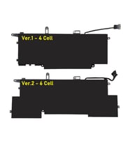 Dell DJ5GG 0DJ5GG Notebook Batarya Laptop Pil Ver.1 - 4 Cell