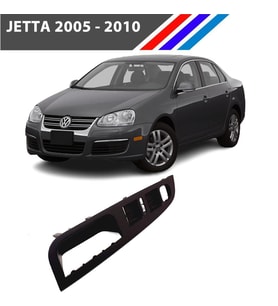 VW Jetta Cam Düğme Çerçevesi Sol Taraf Siyah Renk 2005 - 2010