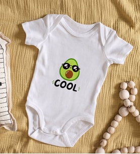 BK Kids Cool Tasarımlı Bebek Body Zıbın - Model 1