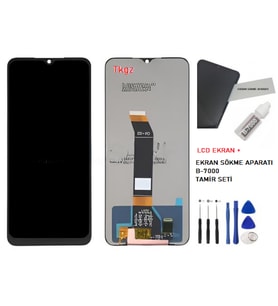 Xiaomi POCO M5 Uyumlu Lcd Ekran Dokunmatik Servis Lcd + B-7000 + TAMİR SETİ