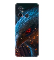 Xiaomi Redmi 12C Kılıf Silikon Desen Özel Seri Şahin 1756