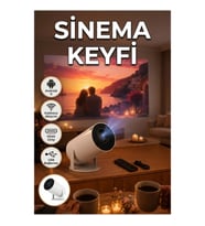 Android 11 Akıllı Sinema Projektörü 1036x600P HD Lazer Görüntü Kablosuz Projeksiyon Cihazı