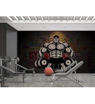 Vücut Geliştirme GYM Salonu Duvar Kağıdı
