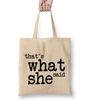 The Office That's What She Said 01 Bez Çanta Uzun Saplı