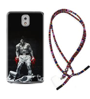 Samsung Note 3 4 5 8 9 20 Ultra 10 Lite Kılıf Boyun Asklı Rasta Silikon Moon Baloon 1369