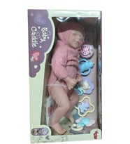 Nessiworld KNG-902-5 905-2 KUT 43 CM GERÇEKÇİ BEBEK VE
