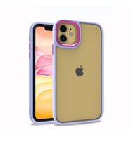 Lexroo iPhone 11 Kılıf Flora Kılıf - Lila