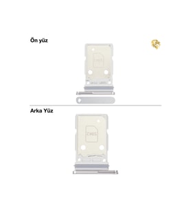Samsung Galaxy A56 Sim İç Yuvası Çiftli Çiftli sim yuvası ikili sim tepsisi çiftli sim aparatı dual sim çekmecesi
