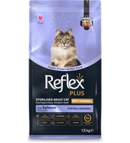 Plus Pocket Treats İlaveli Kısırlaştırılmış Anti-Hairball Somonlu Kedi Maması 1,5 kg
