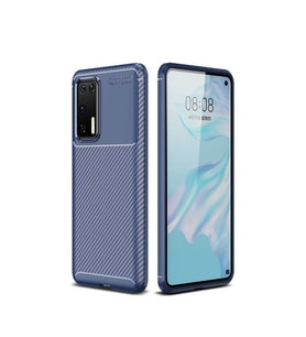 Lexroo Huawei P40 Kılıf Negro Silikon Kılıf - Lacivert