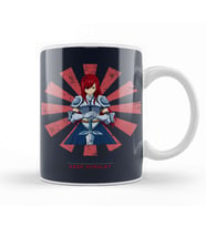 Erza Scarlet Retro Japanese Fairy Tail Kupa Bardak Porselen