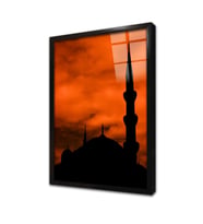 İstanbul Çerçeveli Cam Tablo