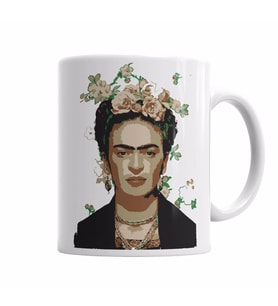 Frida Kahlo 12  Kupa Bardak Porselen