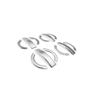Doblo Kapı Kolu 2000 - 2008 Paslanmaz Çelik 4 Kapı (Metal)