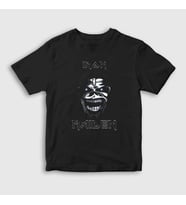 Presmono Unisex Çocuk Siyah Metal Iron Maiden T-Shirt 86872tt