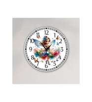 bilge Tasarım Çocuk Odası Duvar Saati 30 x 30 CM (Karışık)