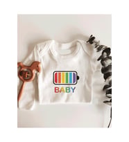 Baby Battery Uzun Kol Çıtçıtlı Organik Bebek Body