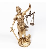 18cm Themis Heykeli Ofis Hediyesi Adalet Biblosu Avukata Hediye Biblo