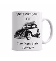 Vintage Volkswagen retro style    Kupa Bardak Porselen