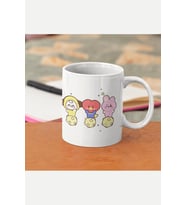 BT21 Kupa Bardak (Beyaz)